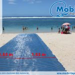 Tapis accès plage Mobi-Mat® Tapiroul® pour PMR